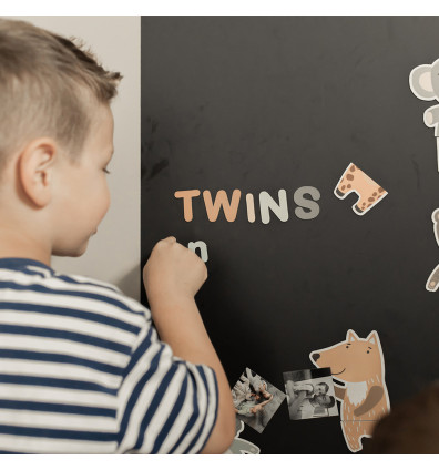 Magnetbuchstaben für Kinder von 3 bis 9 Jahren - Lernspiel zum Schreibenlernen - Ferflex