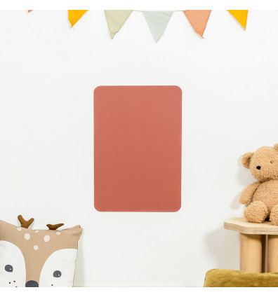 Magnetische Wandtafel Terracotta ideal, um einen Spielbereich für Kinder zu schaffen - Ferflex