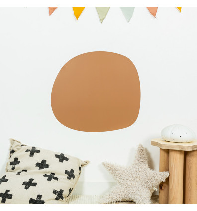 ovale Wand-Magnettafel Caramel für das Kinderzimmer - Ferflex