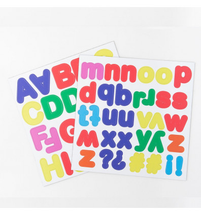 magnetische Tafel und Buchstaben für Kinder  